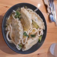 Manduguk noodle soup at Cafe Vegu in Lewes