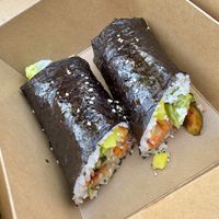 Kimbap  at Cafe Vegu in Lewes