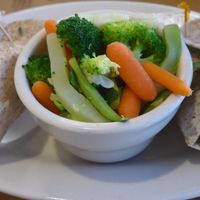 vegan wrap with steamed veggies at Jason's Deli in Scottsdale