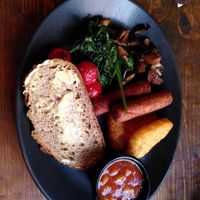 Vegan breakfast (August 2024) at The Loopy Shrew in Shrewsbury