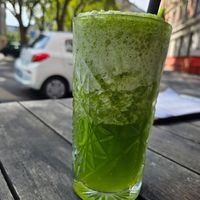 'Limonada' - homemade mint lemonade at Die Kurve in Dusseldorf
