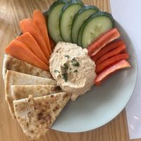 vegan hummus  at Ash & Elm Cider Co in Indianapolis