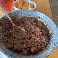 vegan chili  at Ash & Elm Cider Co in Indianapolis