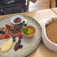 Sweet breakfast at Ti's Café in Minheim