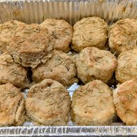 Rosemary Biscuits (Thanksgiving Catering) at Vegan Soul in Boise