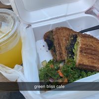 I forgot what it was called :( at Green Bliss - the Cafe in Fullerton