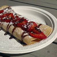 Vegan crepe at Green Bliss - the Cafe in Fullerton