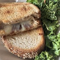 Vegan grilled cheese   at Green Bliss - the Cafe in Fullerton
