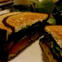 Curry chickpea sandwich  at Green Bliss - the Cafe in Fullerton