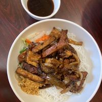 Vegan vermicelli   at Mr Pho in Merced
