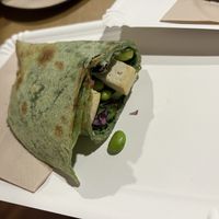 Spirulina tofu wrap  at VCE - Natoo in Venice