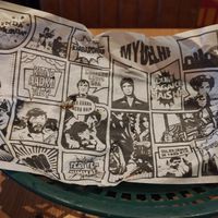 My bread came on this! Loved it at My Delhi Sunderland Indian Restaurant in Sunderland