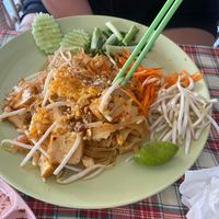 Pad Thai (with egg) at First Restaurant  in Krabi