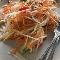 Papaya salad  at Life Style Thai Food in Koh Phangan