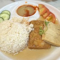 Roast and Steam Chic rice   at Hainan Village Malayan Kopitiam  in Puchong