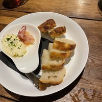 Focaccia is vegan as long as you don’t use the butter  at Foraged in Baltimore