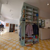 Inside at bleue! in Tunis