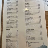 Menu  at My Fine Deli in Glastonbury