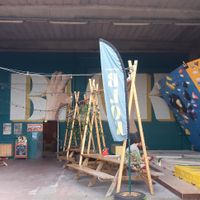 Entrance at Klimzaal Blok in Antwerpen