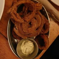 Onion rings at The Pier Ceylon in Herne Bay