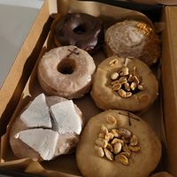   at Crosstown Doughnuts - Battersea in South West London