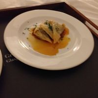 Haggis and lentil samosa at Voco Grand Central in Glasgow