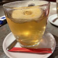Turkish apple tea  at bona'me in Frankfurt