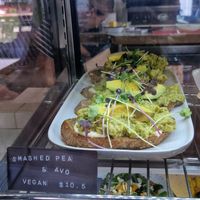 Avo snack at Victus Coffee & Eatery in Nelson