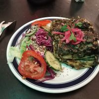 Lasagna - delicious! at Kafe 44 in Stockholm