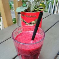 smoothie at Kafe 44 in Stockholm