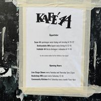   at Kafe 44 in Stockholm