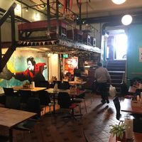 interior at Kafe 44 in Stockholm