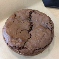 Dark chocolate and espresso cookie at Mow's Coffee in Sheffield