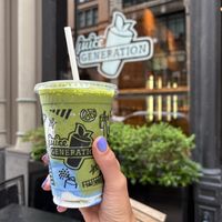 Matcha  at Juice Generation - Prince St in New York City