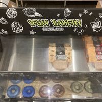 Vegan bakery, toward the end of the day, and that’s almost out.  at Juice Generation- Nomad in New York City