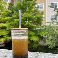 Pineapple green tea   at Bubble Tea Café in Rockville