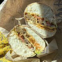 vegan hades  at Ike's in Poway