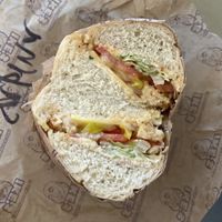 vegan sally ride  at Ike's in Poway