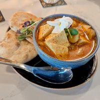 Masaman and Naan at BODHI in Indianapolis