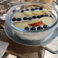 Yoghurt with muesli   at All About in Berlin