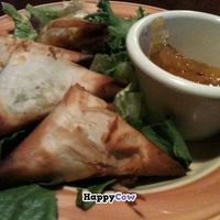 Indian samosas at The Drift Inn at The Drift Inn in Yachats