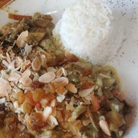 Persian dish at The Drift Inn in Yachats