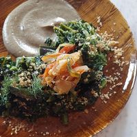 Bitter greens, so tender! at Ground Provisions in West Chester