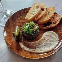 Mushroom tartare at Ground Provisions in West Chester