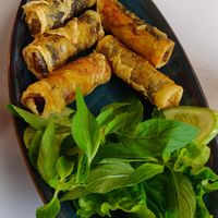 Seaweed Spring Rolls at SHAKTI in Nha Trang