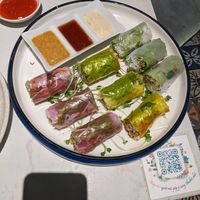 Spring rolls at SHAKTI in Nha Trang