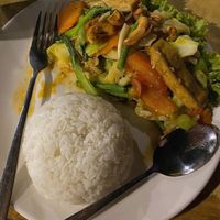 Tofu cashew nuts   at Lucky Sun in Koh Rong