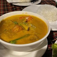Red curry with tofu   at Lucky Sun in Koh Rong