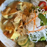 Curry mit Erdnusssoße  at Kim Viet Pho in Heilbronn