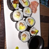 Tofu sushi at Mekong MoJo  in Krong Kracheh